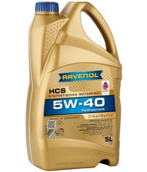 Моторное масло RAVENOL HCS 5W-40, 5л