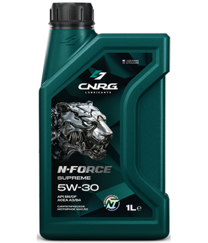 Моторное масло C.N.R.G. N-Force Supreme 5W-30 SN/CF, A3/B4, 1л
