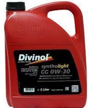 Моторное масло DIVINOL Syntholight CC 0W-30, 5л