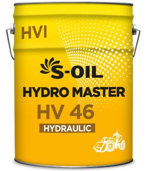 Гидравлическое масло S-OIL HYDRO MASTER HV 46, 20л