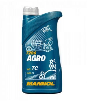 Моторное масло для садовой техники MANNOL 7206 AGRO, 1л