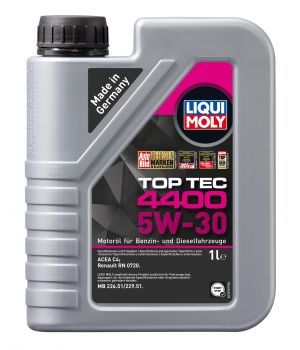 Моторное масло LIQUI MOLY НС Top Tec 4400 5W-30, 1л