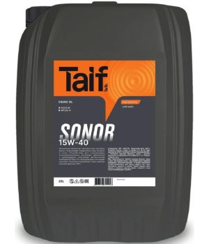 Моторное масло TAIF SONOR 15W-40, 20л