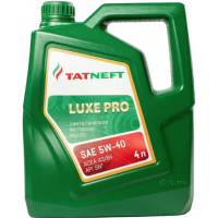 Моторное масло Татнефть Luxe Pro 5W-40, 4л