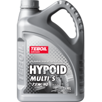 Трансмиссионное масло Teboil HYPOID MULTI S 75W-90, 4л
