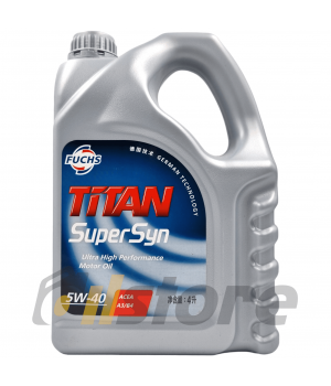 Моторное масло FUCHS Titan SuperSyn 5W-40, 4л