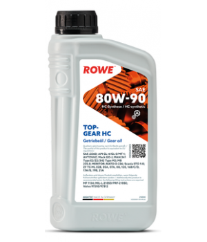 Трансмиссионное масло ROWE HIGHTEC TOPGEAR 80W-90 HC, 1л