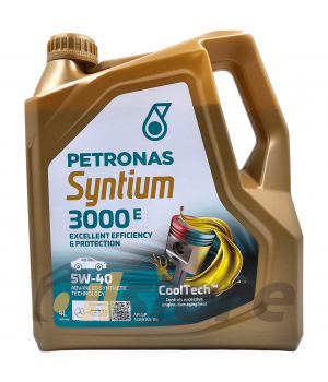 Моторное масло Petronas Syntium 3000 E 5W-40, 4л