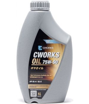 Трансмиссионное масло CWORKS OIL 75W-90 GL-4/GL-5, 1л