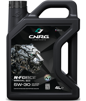 Моторное масло C.N.R.G. N-Force Special MS 5W-30 SN/CF, C3, 4л