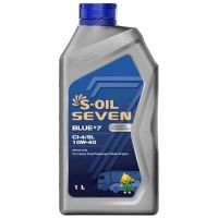 Моторное масло S-Oil 7 BLUE #7 CI-4/SL 10W-40, 1л