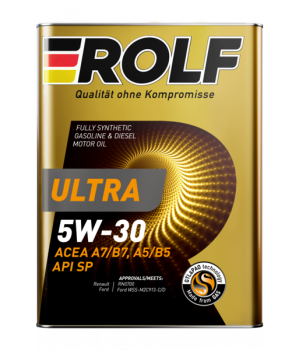 Моторное масло ROLF ULTRA 5W-30 A5/B5 SP, 4л