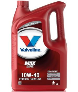 Моторное масло Valvoline MaxLife 10W-40, 5л