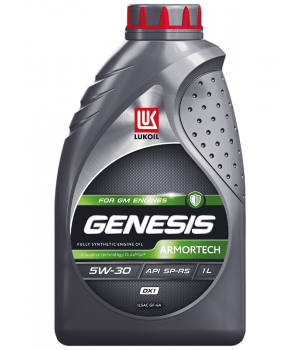 Моторное масло Лукойл Genesis Armortech DX1 5W-30, 1л