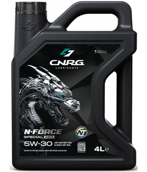 Моторное масло C.N.R.G. N-Force Special Asia 5W-30 SP/SP-RC, GF-6A, 4л