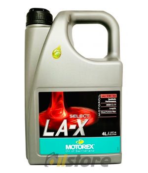Моторное масло MOTOREX SELECT LA-X 5W-30, 4л