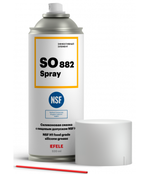 Силиконовая смазка EFELE SO-882 SPRAY, 520мл