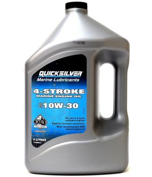Моторное масло Quicksilver 4-Stroke Marine Engine Oil 10W-30, 3.78л