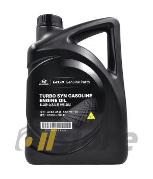 Моторное масло Hyundai/Kia Turbo SYN Gasoline Engine Oil 5W-30, 4л