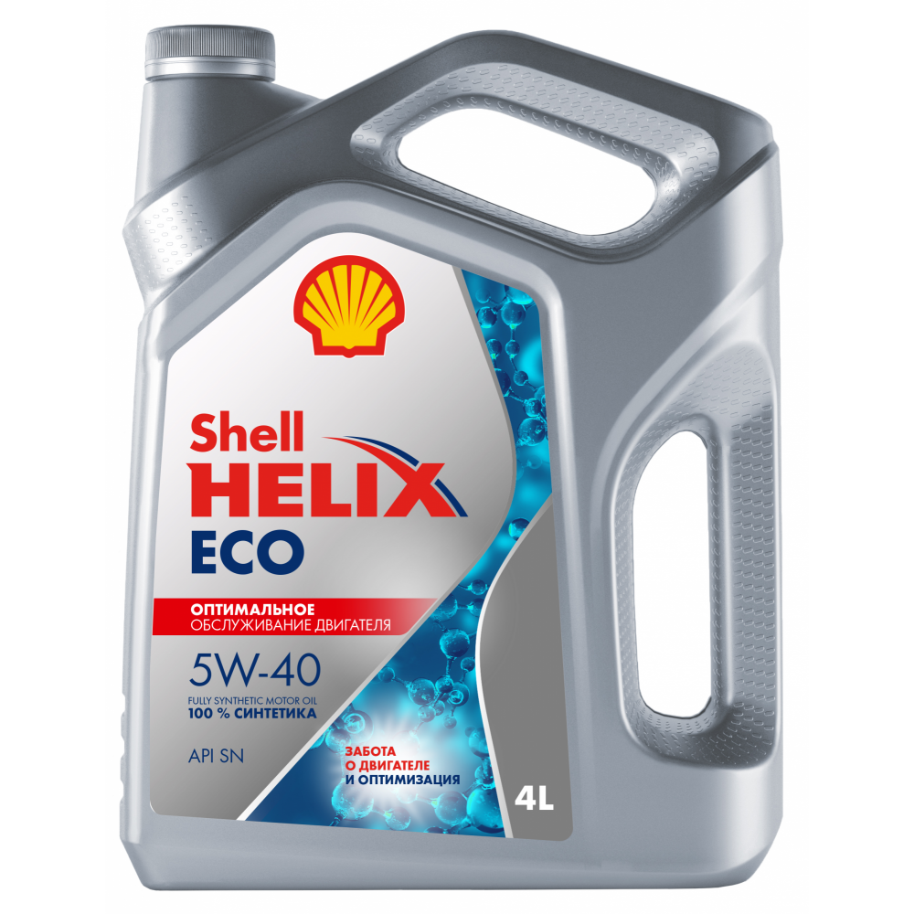 Моторное масло Shell Helix ECO 5W-40, 4л