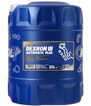 Трансмиссионное масло MANNOL 8206 DEXRON III AUTOMATIC PLUS, 20л