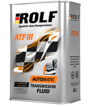 Трансмиссионное масло ROLF ATF III, 4л