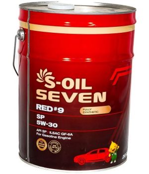 Моторное масло S-OIL SEVEN RED #9 SP 5W-30, 20л