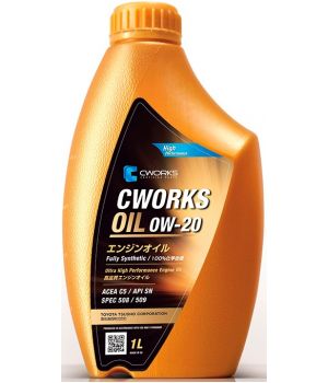 Моторное масло CWORKS OIL 0W-20 SPEC 508/509, 1л