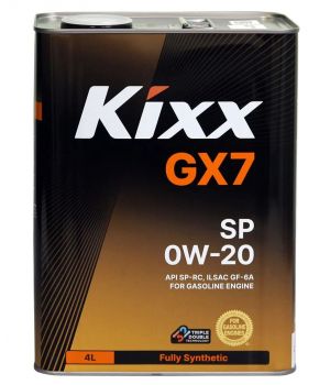Моторное масло Kixx G1 SP 0W-20, 4л