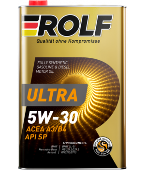 Моторное масло ROLF ULTRA 5W-30 A3/B4 SP, 1л