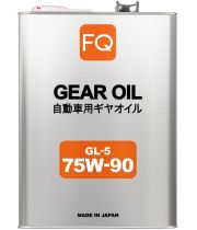 Трансмиссионное масло FQ GEAR GL-5 75W-90 SEMI-SYNTHETIC, 4л