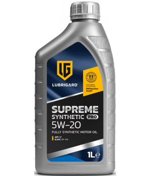 Моторное масло LUBRIGARD SUPREME SYNTHETIC PRO 5W-20, 1л