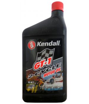 Моторное масло KENDALL GT-1 2-Cycle Lubricant TC-W3, 0.946л