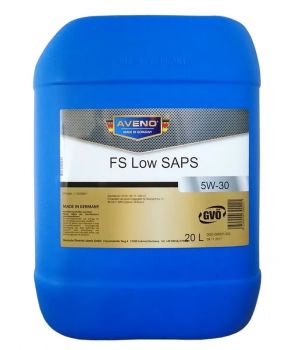 Моторное масло AVENO FS Low SAPS 5W-30, 20л