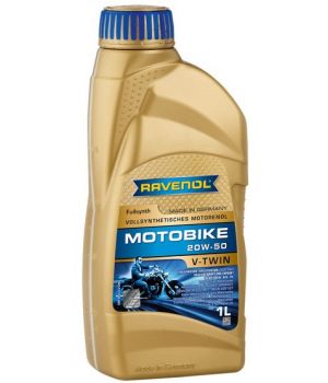 Моторное масло RAVENOL Motobike V-Twin 20W-50 Fullsynth, 1л