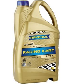Моторное масло для 2-Tакт картов RAVENOL Racing Kart 2T, 4л