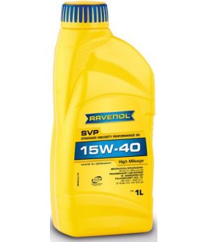 Моторное масло RAVENOL SVP Standart Viscosity Performance Oil 15W-40, 1л