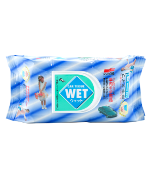 Салфетки влажные универсальные Soft99 Wet Tissue, 80шт.