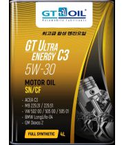 Моторное масло GT OIL GT Ultra Energy C3 5W-30, 4л