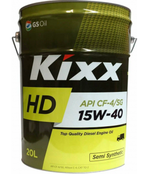 Моторное масло Kixx HD CF-4 15W-40, 20л