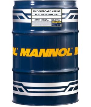 Моторное масло MANNOL 7207 OUTBOARD MARINE, 60л
