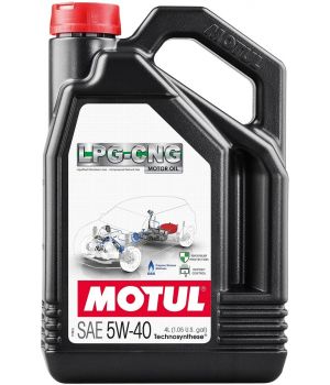 Моторное масло MOTUL LPG-CNG 5W-40, 4л