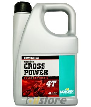 Моторное масло MOTOREX CROSS POWER 4T 10W-60, 4л