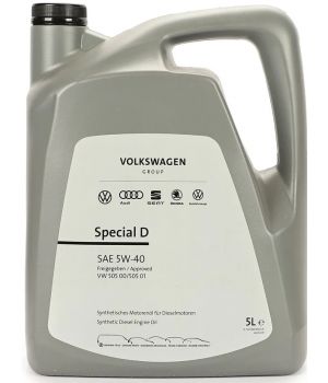 Моторное масло VAG Special D 5W-40, 5л