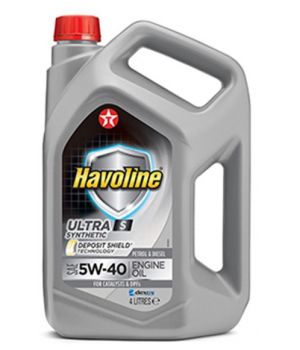 Моторное масло Texaco Havoline Ultra S 5W-40, 4л