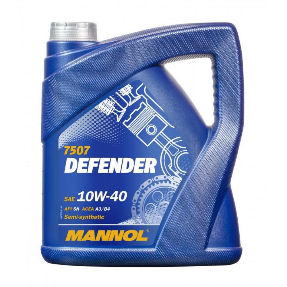 Моторное масло MANNOL 7507 DEFENDER 10W-40, 4л