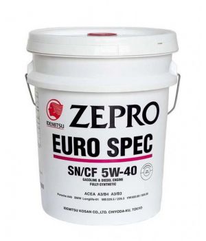 Моторное масло IDEMITSU Zepro Euro Spec 5W-40, 20л