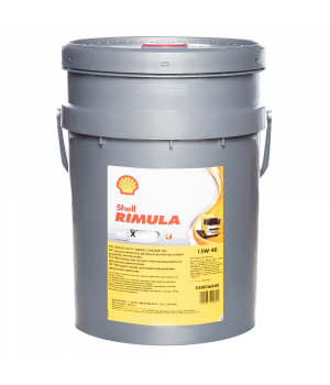 Моторное масло Shell Rimula R4 X 15W-40, 20л