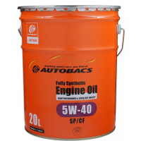 Моторное масло AUTOBACS Fully Synthetic 5W-40 SP/CF, 20л