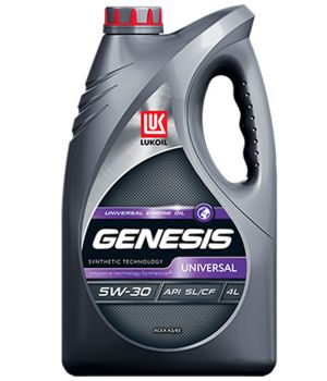 Моторное масло Лукойл Genesis Universal 5W-30, 4л